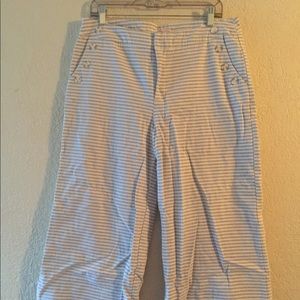 Merona Wide-leg crop pants